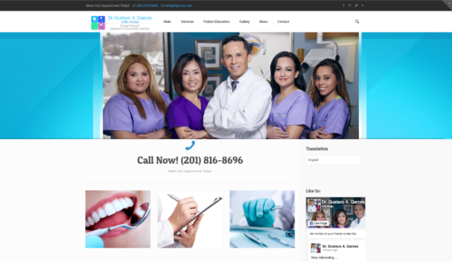 Web Design @ DrGarces.com