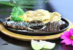 Web Design @ BohemiaRestaurante.com